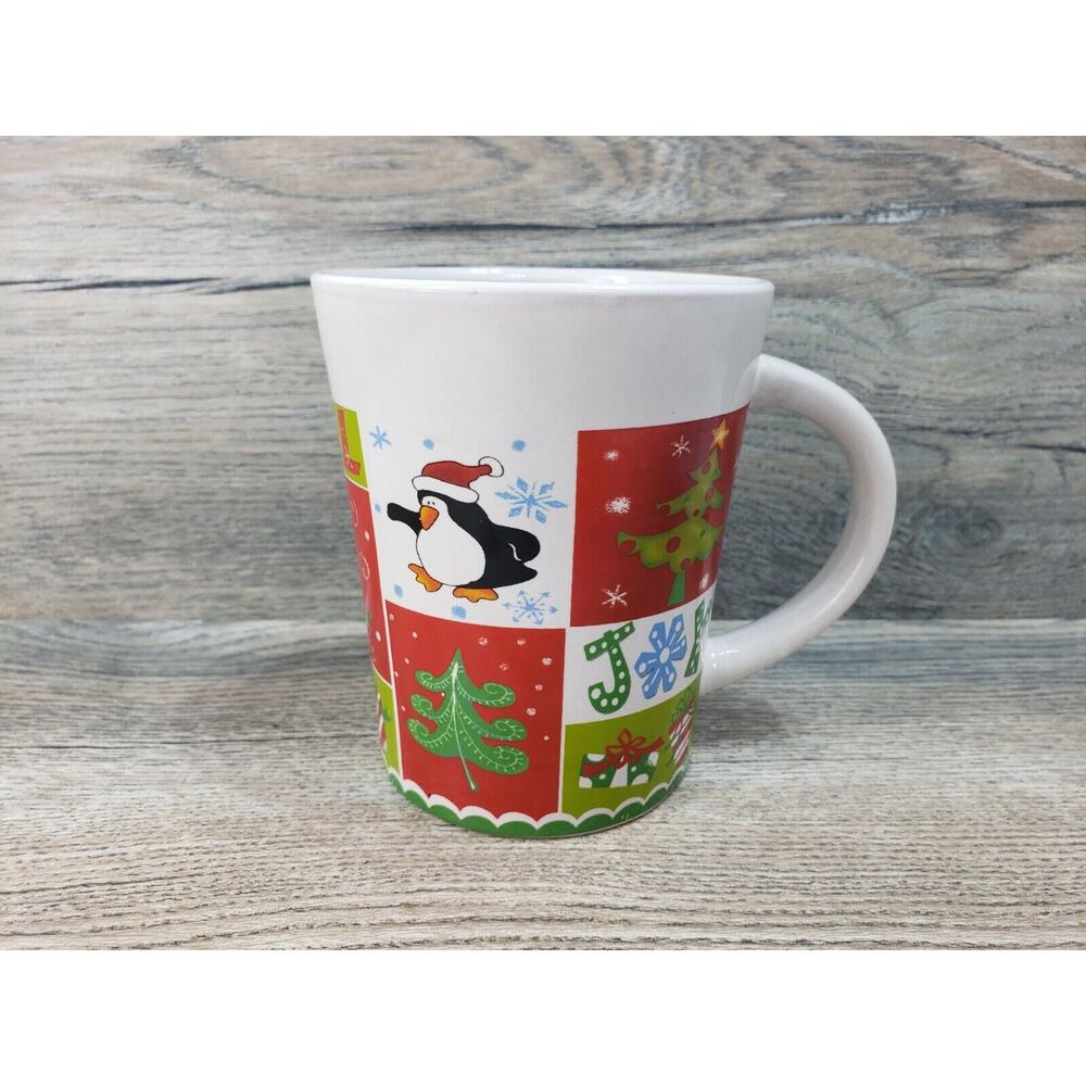 Royal Norfolk Christmas Joy Noel Coffee Mug Cup
